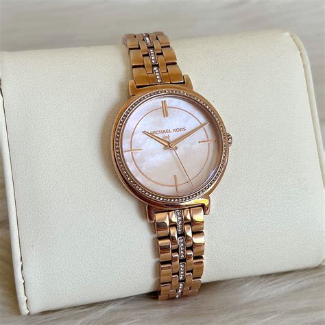 michael kors rose gold cynthia year|Michael Kors Women's Cinthia Rose Gold.